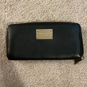 Michael Kors Leather Wallet Black